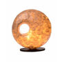 Mother Of Pearl Sculpture Table Lamp, thumbnail 3 of 4