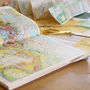 Where We Met Personalised Map Valentine's Heart Card, thumbnail 4 of 5