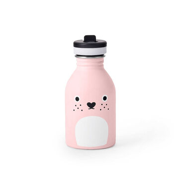 Children’s Pink Bunny Water Bottle, 2 of 4