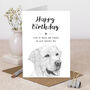 Labrador Birthday Card, thumbnail 1 of 5