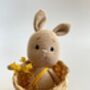 Handmade Crochet Bunny Toys For Babies And Kids, thumbnail 7 of 12