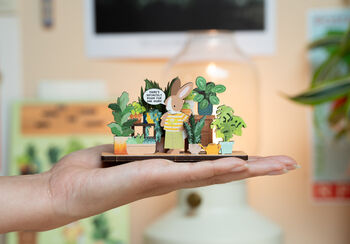 Personalised Houseplant Addict Birthday Pop Out Card, 2 of 6