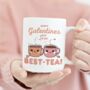 Cute Best Tea Valentines Mug, thumbnail 1 of 4