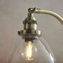 Antique Brass Table Lamp, thumbnail 3 of 4