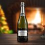 Personalised Christmas Prosecco Black, thumbnail 1 of 2