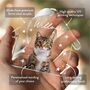Personalised Pet Photo House Ornament Custom Name Cat, thumbnail 2 of 8