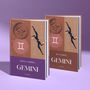 Gemini Star Sign Gift Personalised Astrology Book, thumbnail 1 of 9