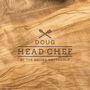 Personalised 'Head Chef' Olive Wood Cutting Board, thumbnail 3 of 6