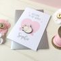 Personalised New Baby Girl Card, thumbnail 3 of 5