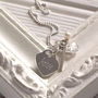 Personalised Sterling Silver Christening Necklace, thumbnail 3 of 8