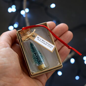 Personalised Miniature Christmas Tree Decoration, 4 of 12