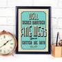 Another Fine Mess Movie Quote Print, thumbnail 1 of 8