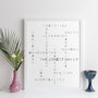 Personalised Family Names Print Crossword Gift, thumbnail 8 of 11