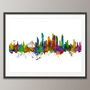 Bangkok Thailand Skyline Cityscape Art Print, thumbnail 4 of 7