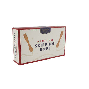 Traditional Toy Co. Wooden Skipping Rope | Gift Boxed | Outside Play | Exercise, 4 of 5