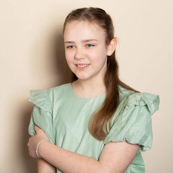 Kids Sterling Silver Daisy Charm And Freshwater Pearl Bracelet, 2 of 2