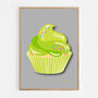 Lime Cupcake Print, thumbnail 3 of 5