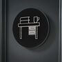 Office Door Black Sign With Raised Desk Design, thumbnail 3 of 3