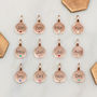 Personalised 18ct Rose Gold Plated Birthstone Necklace, thumbnail 2 of 6
