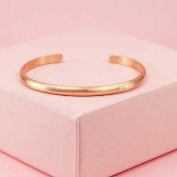 Wide Matte Cuff In 14k Gold Filled, 3 of 7