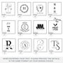 Personalised Ceramic Drinks Coaster 24 Design Options, thumbnail 3 of 6