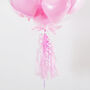Personalised Pink Mothers Day Clear Bubble Balloon, thumbnail 2 of 4