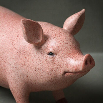 Pink Pig Ornament, 2 of 4