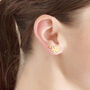 Four Leaf Clover Studs, thumbnail 3 of 12