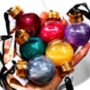 Sparkle Drops Shimmer Gin Bauble 'Tree' Large, thumbnail 1 of 6