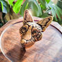 Brass Fox Door Knocker, thumbnail 3 of 4