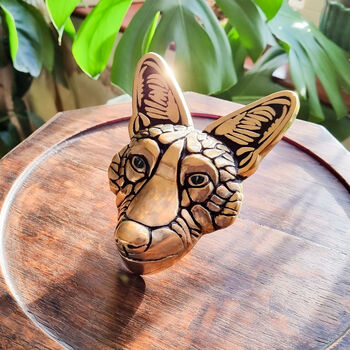 Brass Fox Door Knocker, 3 of 4