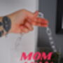 Mom I Am A Rich Man Clear Acrylic Banner And Chain, thumbnail 7 of 7
