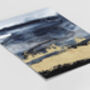 Watercolour Blue And Gold No.One, thumbnail 7 of 7