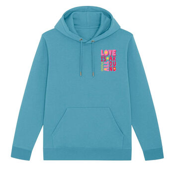 Love Is All Around Hoodie, 4 of 10
