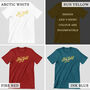 'Stay Gold' Inspirational Cotton T Shirt, thumbnail 4 of 6