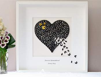 Personalised Butterfly Memorial Wall Art, 2 of 4