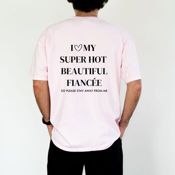 Valentines Gifts For Him Fiance T Shirt, 6 of 12