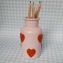Cute Love Heart Design Mini Vase / Pencil Pot, thumbnail 2 of 2
