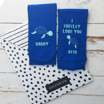 I Turtley Love You Socks, 2 of 4