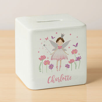 Personalised Fairy Princess Money Box, 4 of 5