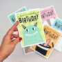 'Have A Monster Birthday' Card For Kids, thumbnail 2 of 2