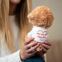 Personalised Poodle Soft Toy, thumbnail 2 of 7