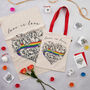 Love Is Love Tea Towel, Gay Pride, Supporting Lgbt, thumbnail 4 of 4