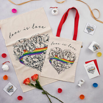 Love Is Love Tea Towel, Gay Pride, Supporting Lgbt, 4 of 4