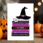 Booked Up For Halloween, Funny, Book Lovers Card, thumbnail 7 of 7