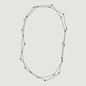Minimalist Links Necklace, 4 of 10