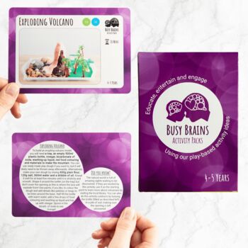 Complete Set Of Busy Brains Activity Cards, 5 of 10