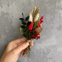 Mini Christmas Flower Bouquet, thumbnail 2 of 2