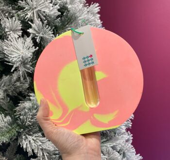 Colourful Round Jesmonite Test Tube Vase, 7 of 7