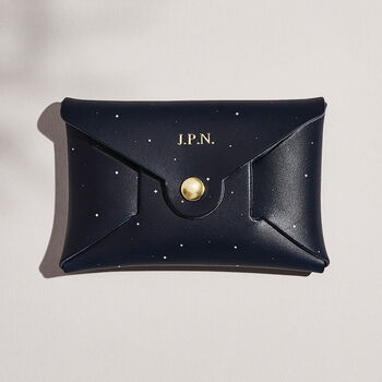 Personalised Star Sign Leather Coin Purse, 2 of 8